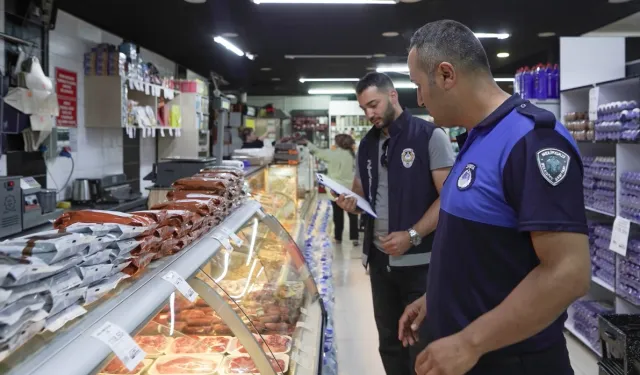 Kayseri Melikgazi zabıtasından sıkı denetim