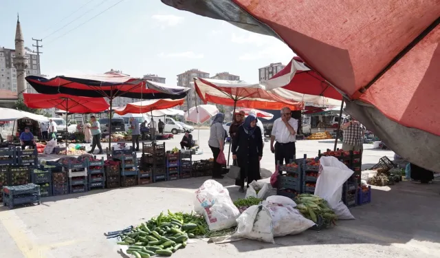 Kayseri Melikgazi'de 'Üretici Pazar'ları yüz güldürüyor