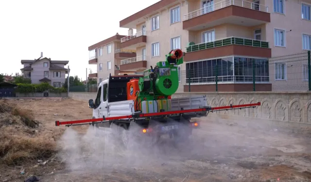 Konya Karatay'da haşereyle mücadele genişliyor