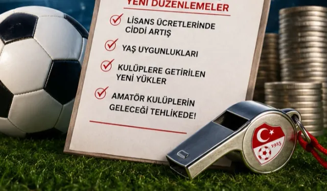 TASKK'tan amatör lisanslar için TFF'ye sert çağrı!