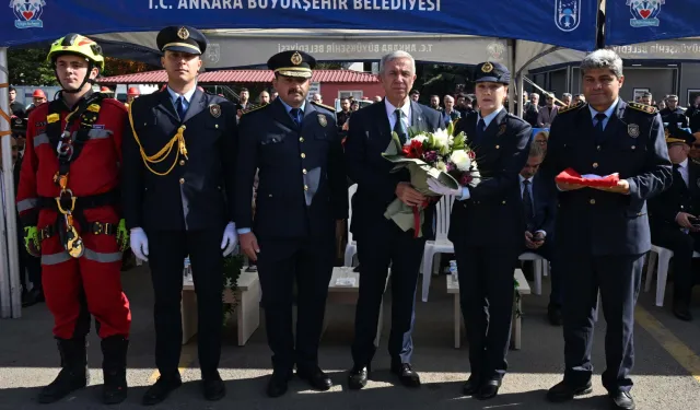 Ankara İtfaiyesi'nde 100 personel yemin etti
