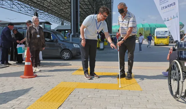 Bursa Büyükşehir'den 'empati' parkuru