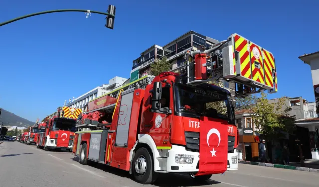 Bursa itfaiye alanında örnek şehir olacak