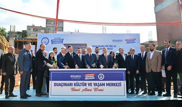 Bursa Yıldırım'a 2 milyar TL'lik dev yatırım... Vizyon projeye ilk harç döküldü