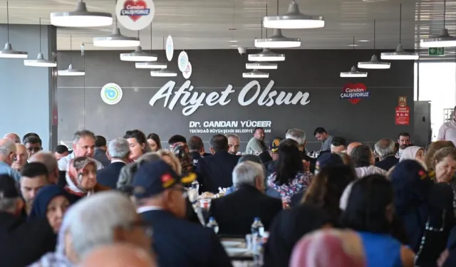 Büyükşehir'den gazilere vefa sofrası