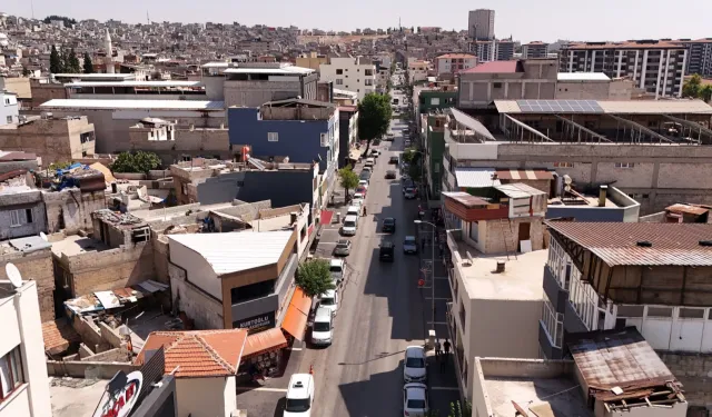 Gaziantep'te kentin ana caddelerine estetik dokunuş