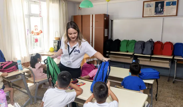 Mersin'de 'İlk Çantam Projesi' ile eğitimde eşitlik