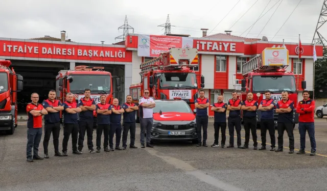 Ordu'da İtfaiye Haftası coşkusu başladı