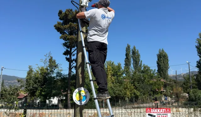 Sakarya Geyve'de parkların kameraları kayda başladı