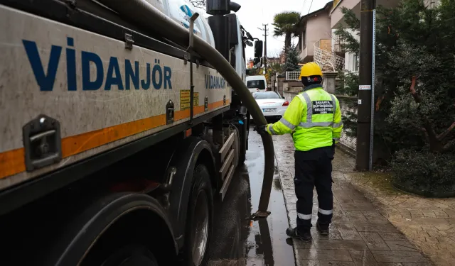 Sakarya'da güçlü altyapı kuvvetli yağışa kalkan oldu