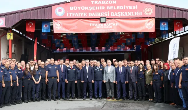 Trabzon İtfaiyesi'ne 9 yeni araç kazandırıldı