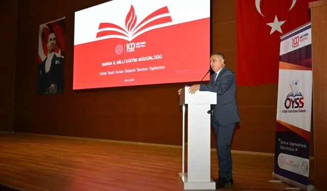 Bursa'da Ortak Yazılı Sınav Sistemi toplantısı yapıldı