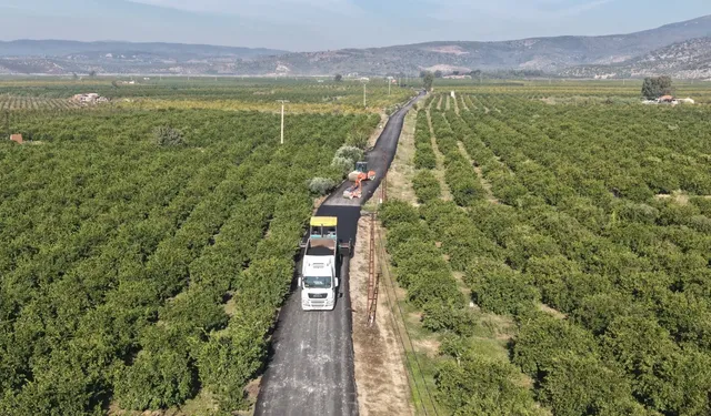 İzmir Selçuk'ta 15,5 kilometrelik yol yenileniyor
