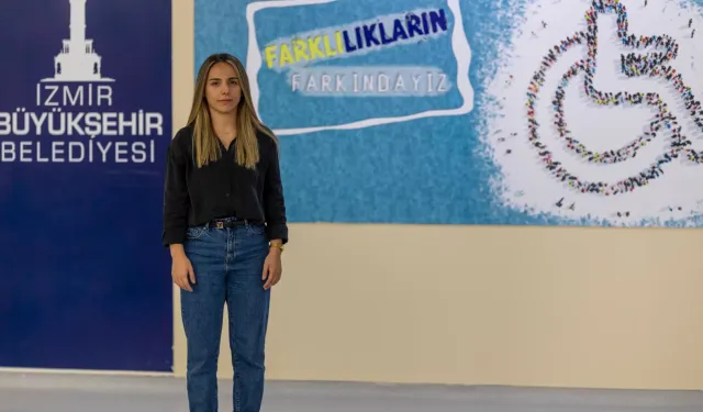 İzmirli Sahra Nur engel tanımıyor