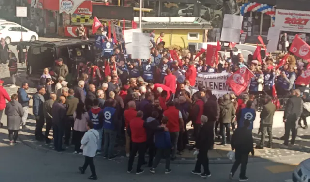 Keşan'da TYH tekstil işçileri haklarını aradı