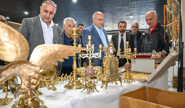 Malatya'da antika pazarı açıldı