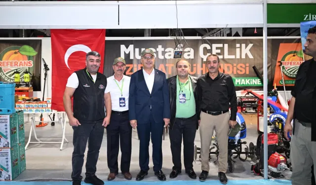 Malatya'da Tarım Hayvancılık ve Gıda Fuarı'na Başkan Er'den ziyaret