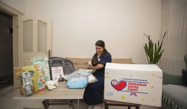 Mersin'de Hoş Geldin Bebek projesiyle ailelere destek