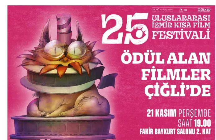 İzmir Çiğli'de ödüllü filmler sinemaseverlerle buluşacak