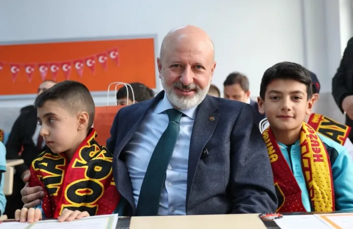 Kayseri Kocasinan'dan LGS maratonunda anlamlı destek