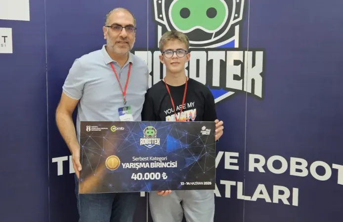 Sakarya'da ROBOTEK Olimpiyatları'nda büyük başarı