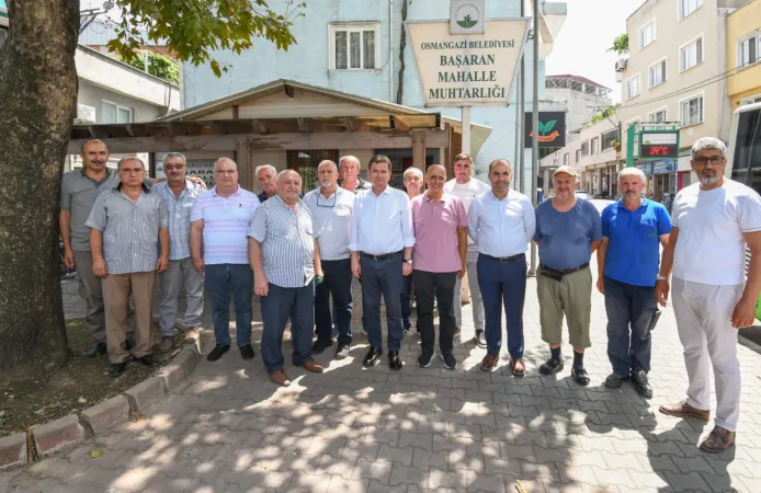 Başkan Aydın'dan yerinde yönetim, yerinde çözüm