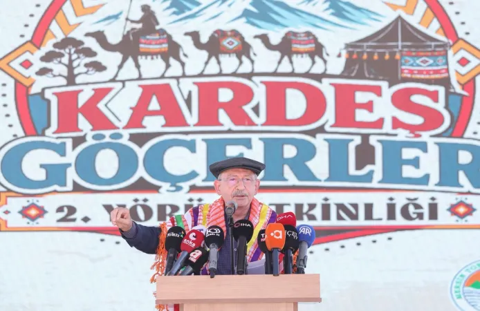 Kılıçdaroğlu'ndan Yörük etkinliğinde iktidar mesajı: Verin iktidarı, hizmet nasıl olur göreceksiniz