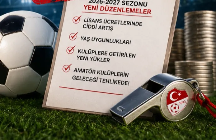 TASKK'tan amatör lisanslar için TFF'ye sert çağrı!