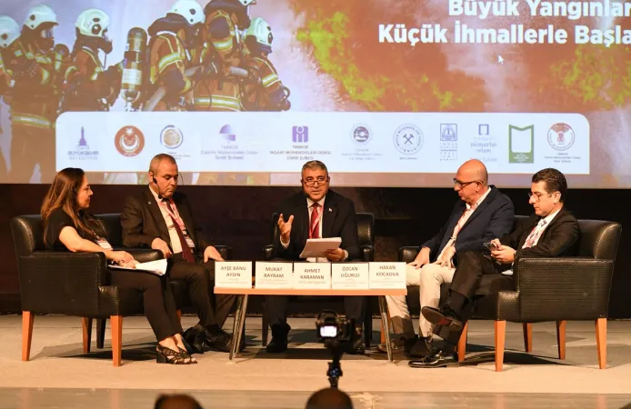 İzmir'de yangın güvenliği konuşuldu