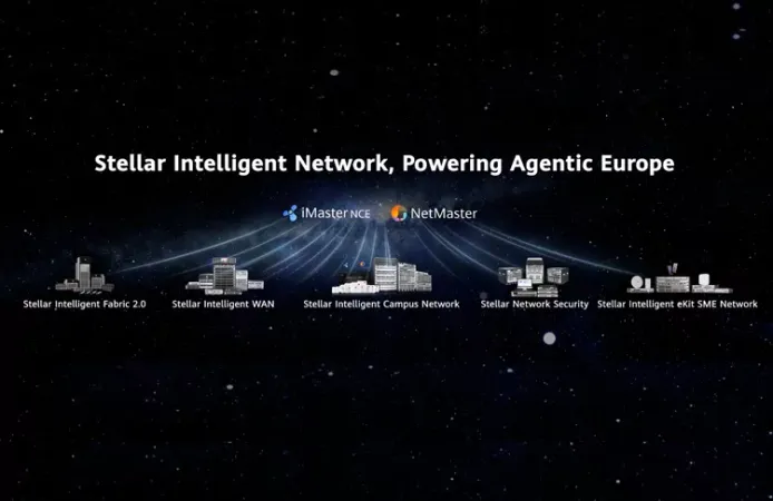 Huawei, 'Güvenli ve Akıllı Bağlantı' felsefesi kapsamında Avrupa Bölgesi için geliştirilmiş Stellar Akıllı Ağ Çözümünü tanıttı