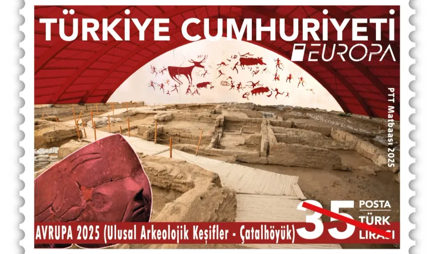 'Avrupa'nın en güzel pulu' oylamaları sürüyor... PTT, arkeolojik keşiflerle Türkiye'yi temsil ediyor