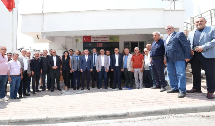 Başkan Büyükakın’a Sivaslılardan yoğun ilgi