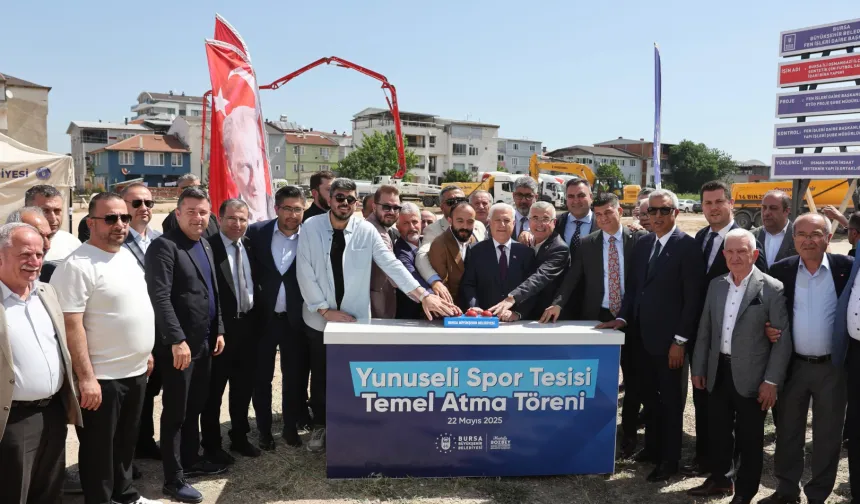 Bursa'da gençlerin istediği tesis Yunuseli'ye kazandırılıyor