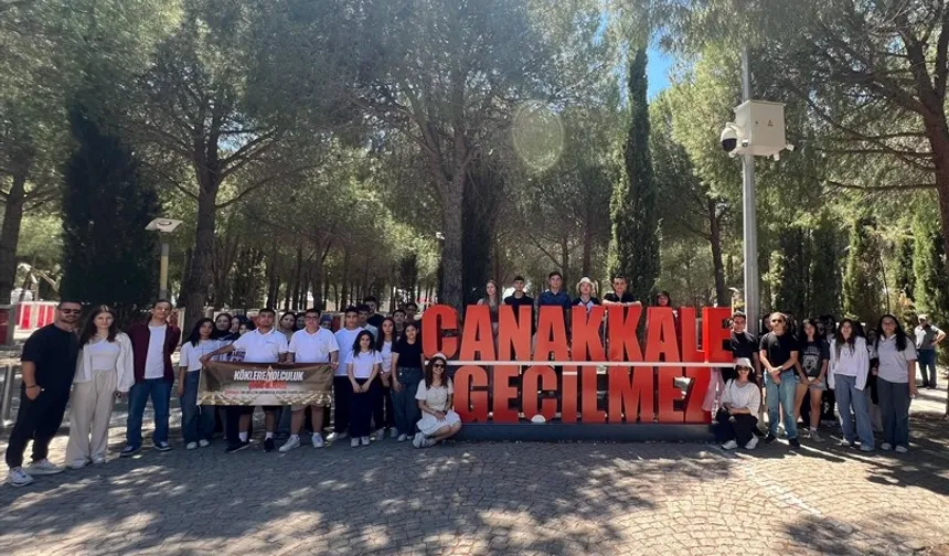Denizlili gençler “Köklere yolculuk” ile Çanakkale ruhunu yerinde yaşadı