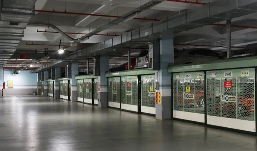 Geçici kapatılan İSPARK otoparkları açıldı