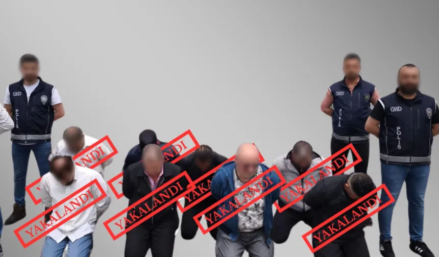 INTERPOL'ün aradığı suçlulara dev operasyon! 6 ilde 23 şüpheli paketlendi!