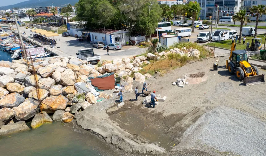 İzmir Güzelbahçe’de tekneler için çekek yeri
