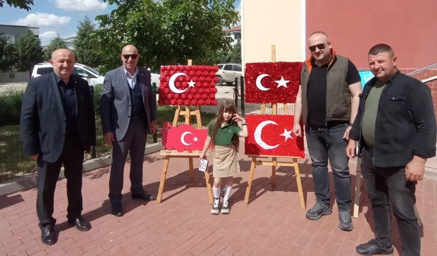Keşan Raşit Efendi İlkokulu’nda kermes ve resim sergisi coşkusu