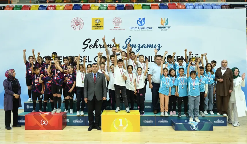 Konya'da 'geleneksel oyunlar' ödüllendirildi