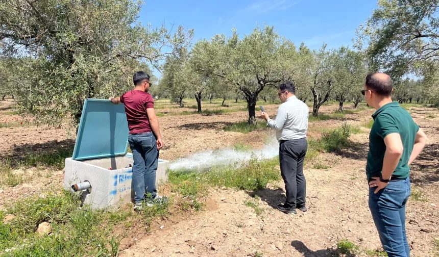 Manisa'da 2 bin 500 dekar arazi Öveçli ile suya kavuşacak