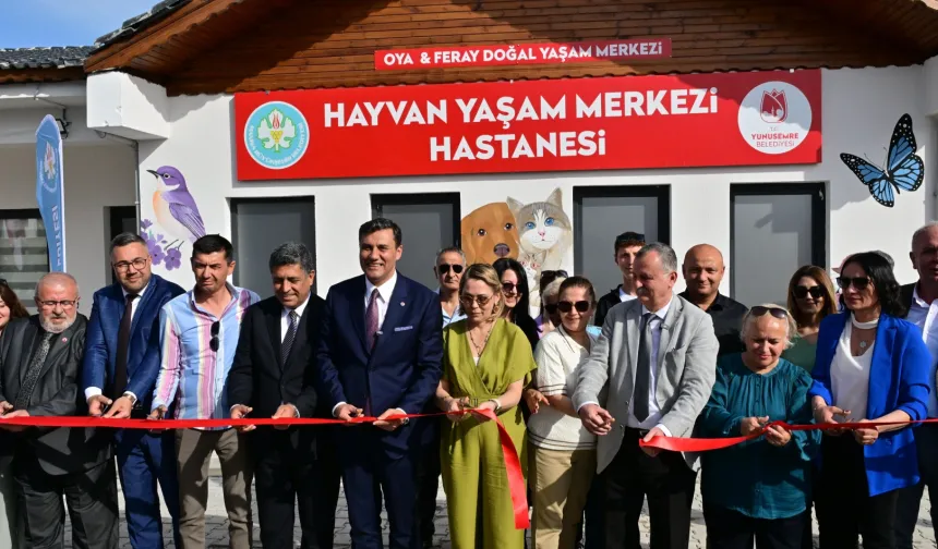 Manisa’da sokak hayvanları için hayvan yaşam merkezi hizmete açıldı