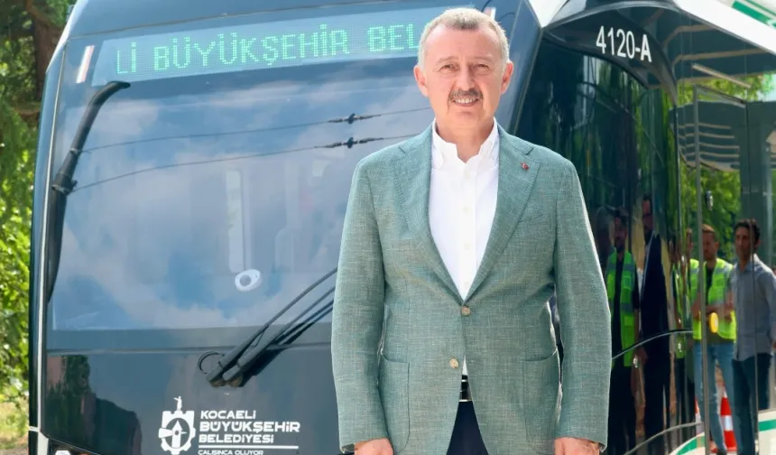 Kocaeli’de ulaşımda yeni dönem! Stadyuma tramvayla gidilecek