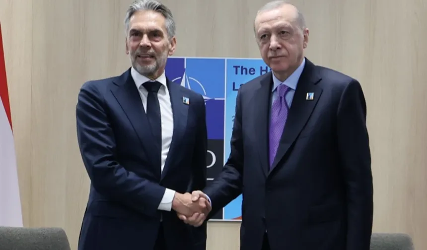 Erdoğan, Putin ve Schoof ile görüştü