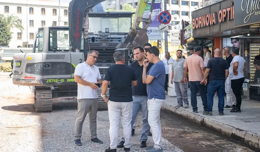 İzmir Bornova Mustafa Kemal Caddesi sil baştan