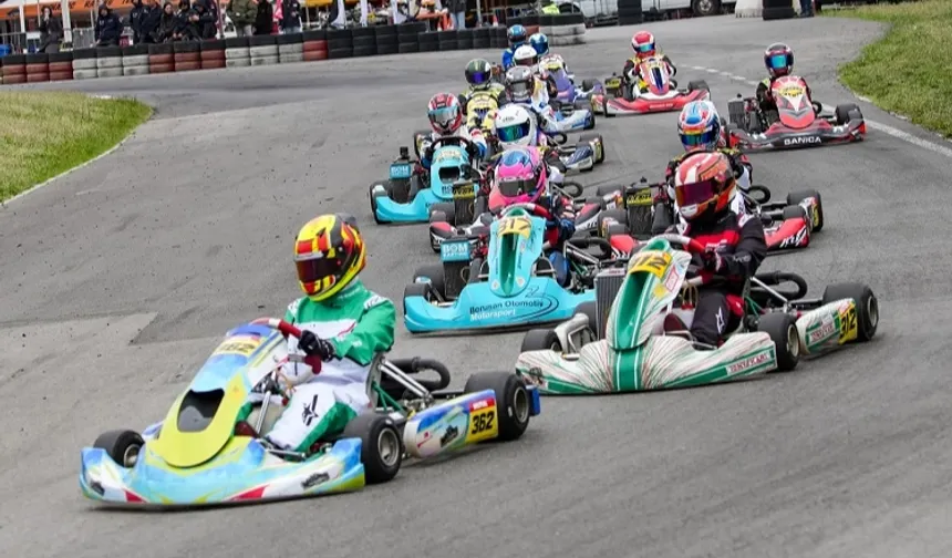 Karting heyecanı Tuzla’da sürüyor