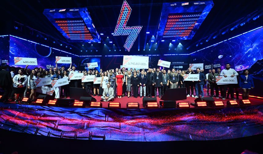 Girişimcilere 1,74 milyar TL’yi aşan ödül yağdı…
