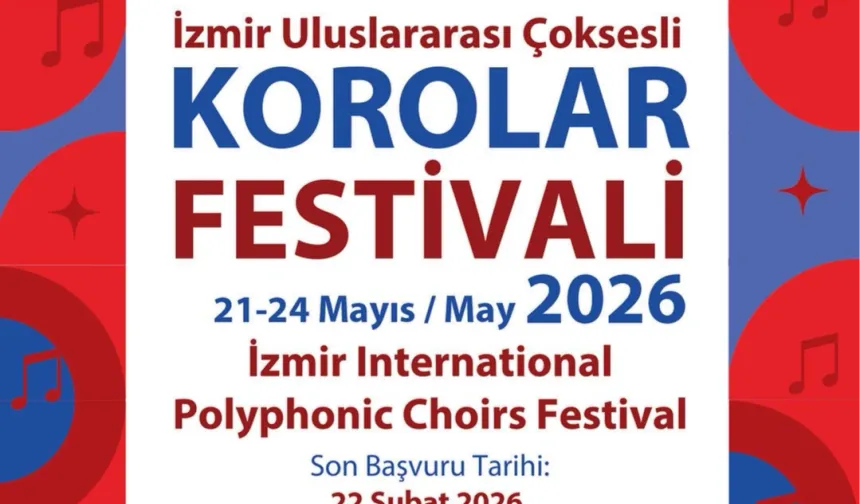İzmir Uluslararası Çoksesli Korolar Festivali'nde geri sayım