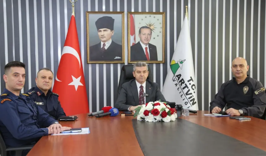 Artvin'in güvenlik bilançosu açıklandı: Ocak ayında 132 milyon TL'lik kaçak vergi kaybı önlendi