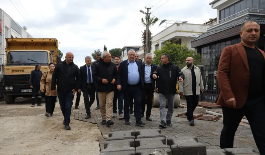 Balıkesir Edremit'te yol atağı