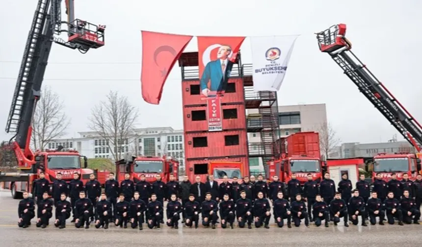 Denizli'de ateş savaşçılarına yeni güç